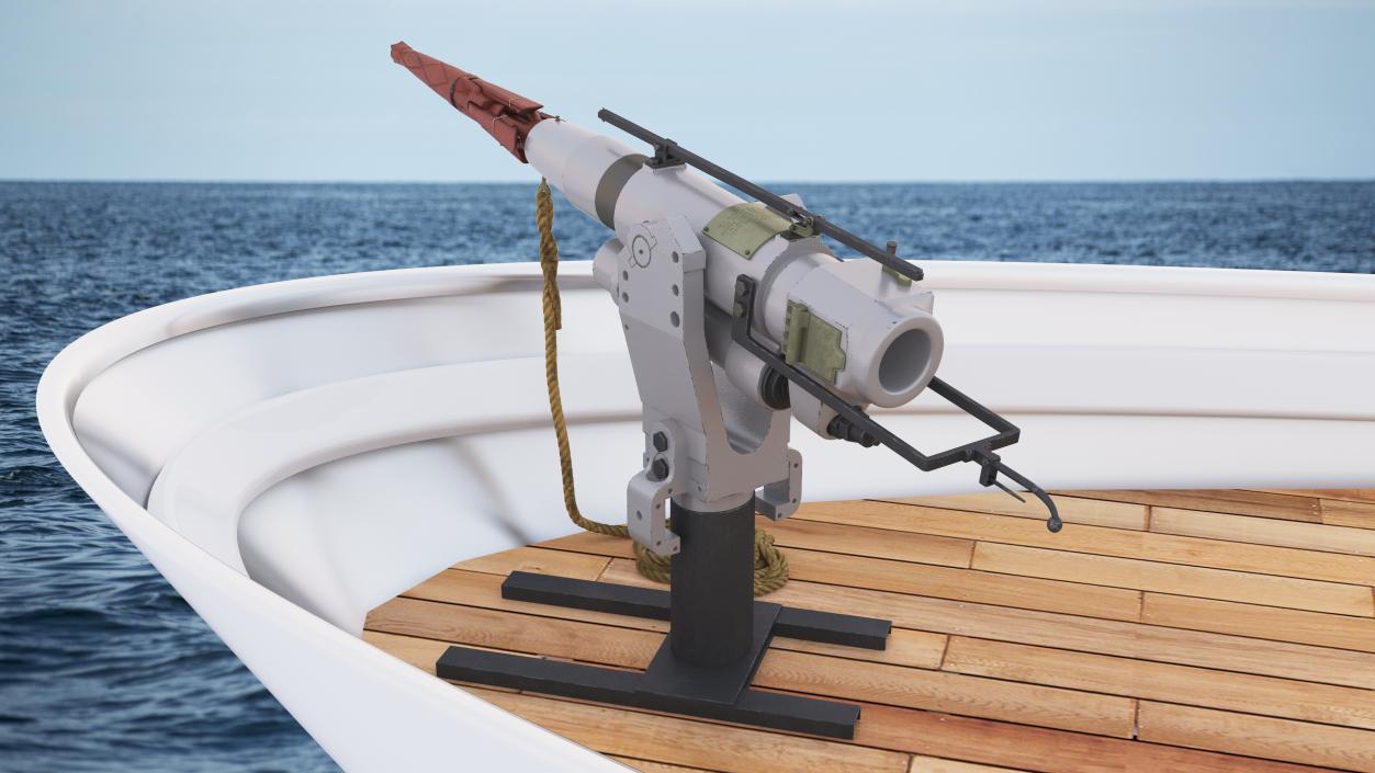 3D Harpoon Deck Gun