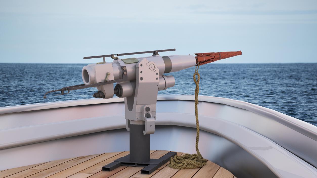 3D Harpoon Deck Gun