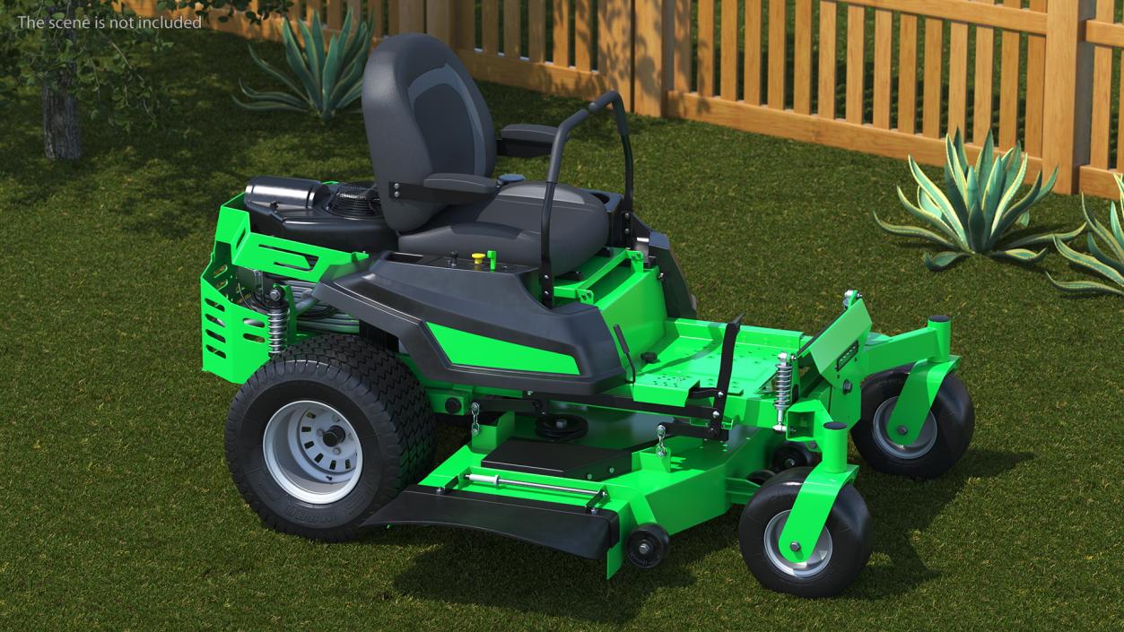 3D model Zero Turn Lawn Mower Generic Rigged