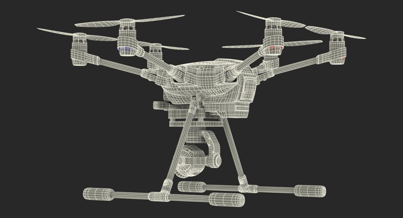 Hexacopter Yuneec Typhoon H 3D