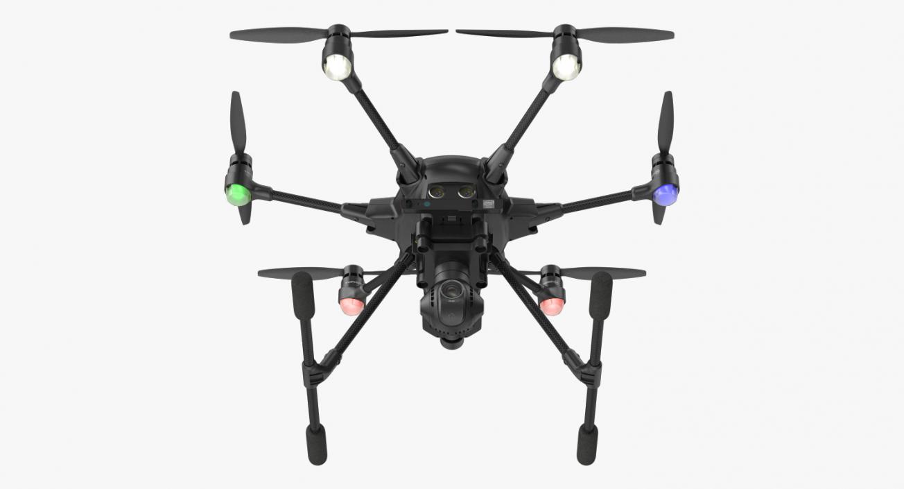 Hexacopter Yuneec Typhoon H 3D