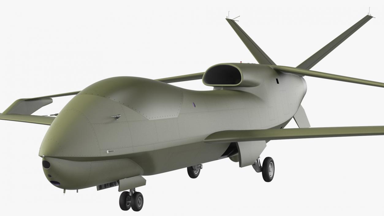 High Altitude Long Endurance Patrol UAV 3D model