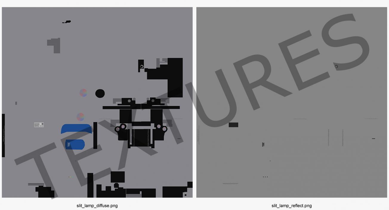 Slit Lamp Machine 3D