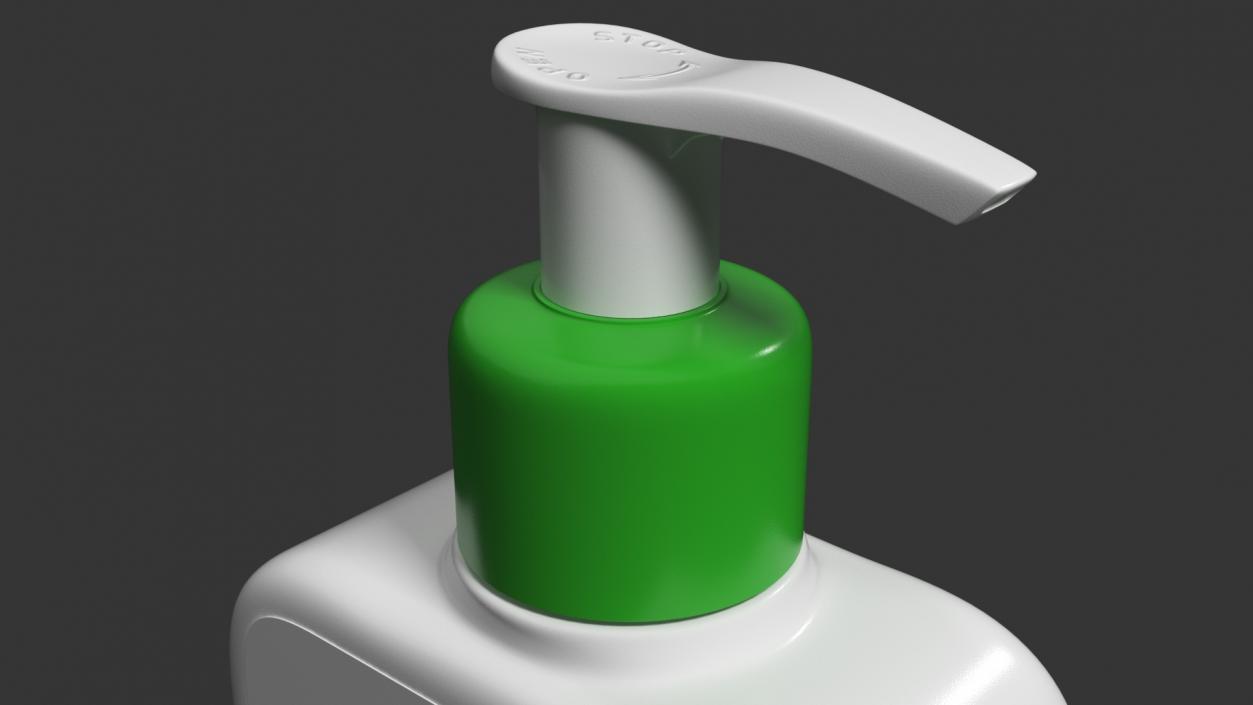 3D model CeraVe Cleanser Dispenser Bottle 236 ml Green