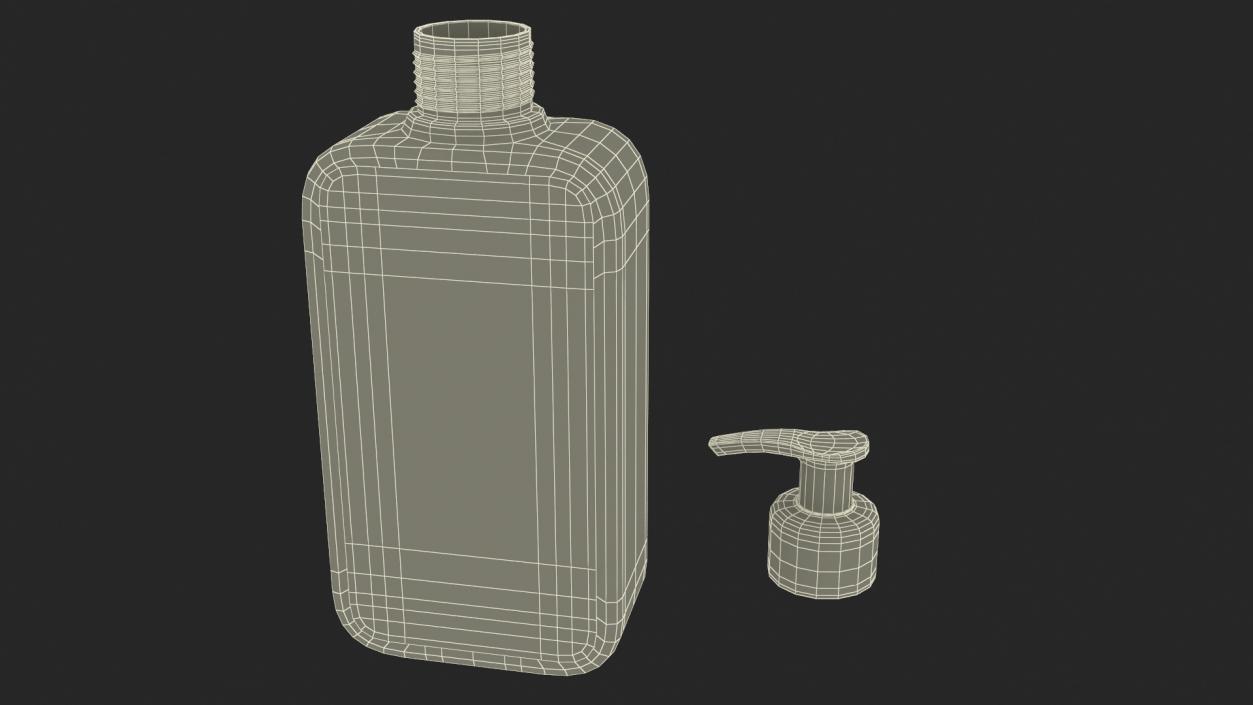 3D model CeraVe Cleanser Dispenser Bottle 236 ml Green