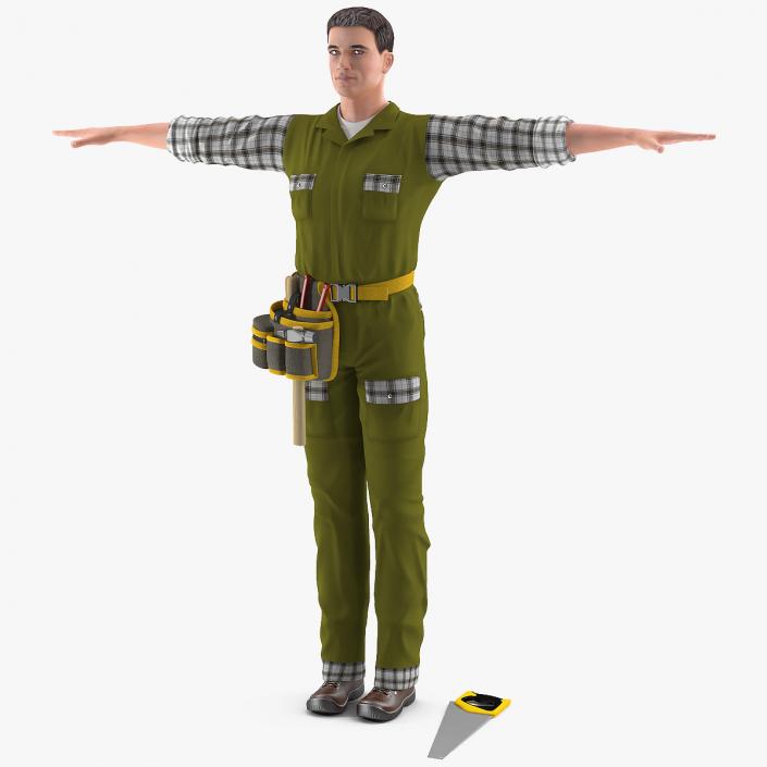 3D Carpenter T-Pose