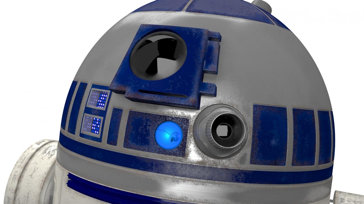 3D R2-D2 Droid