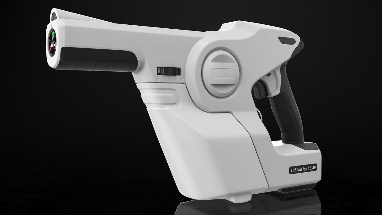 3D Electrostatic Disinfectant Sprayer Gun model