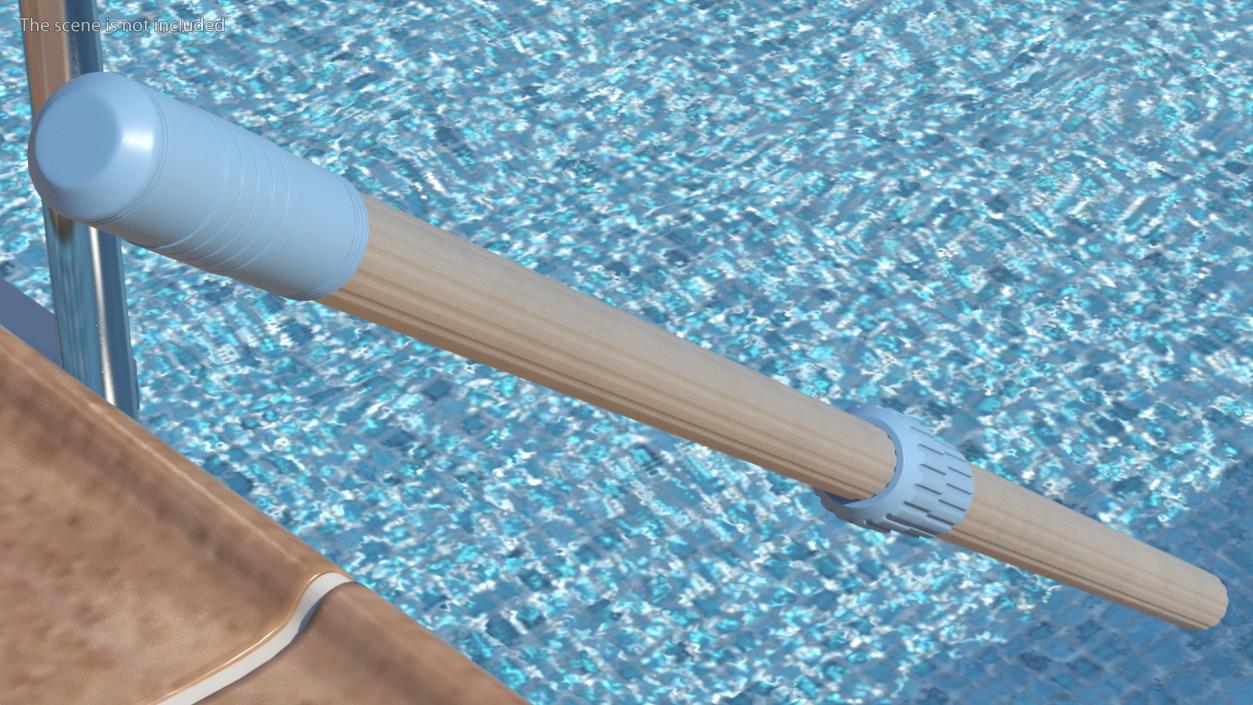 3D model Pool Cleaner Telescopic Handle