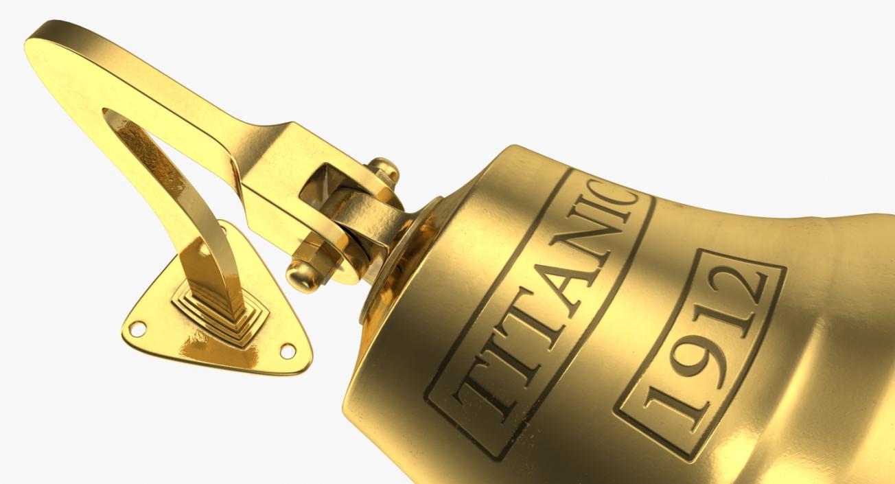 Titanic Bronze Bell 3D model