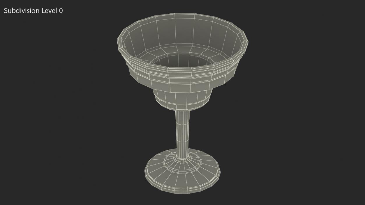 3D model Reusable Plastic Margarita Cup