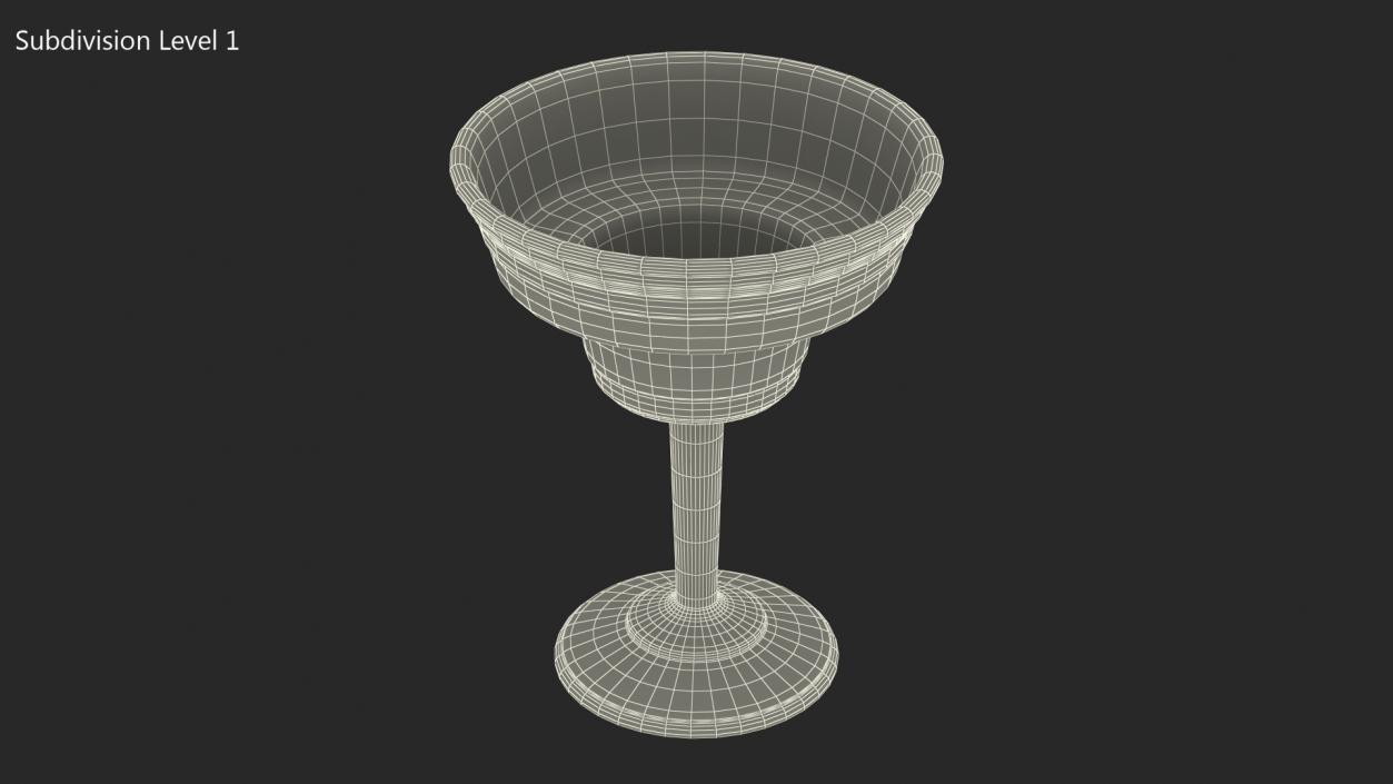 3D model Reusable Plastic Margarita Cup