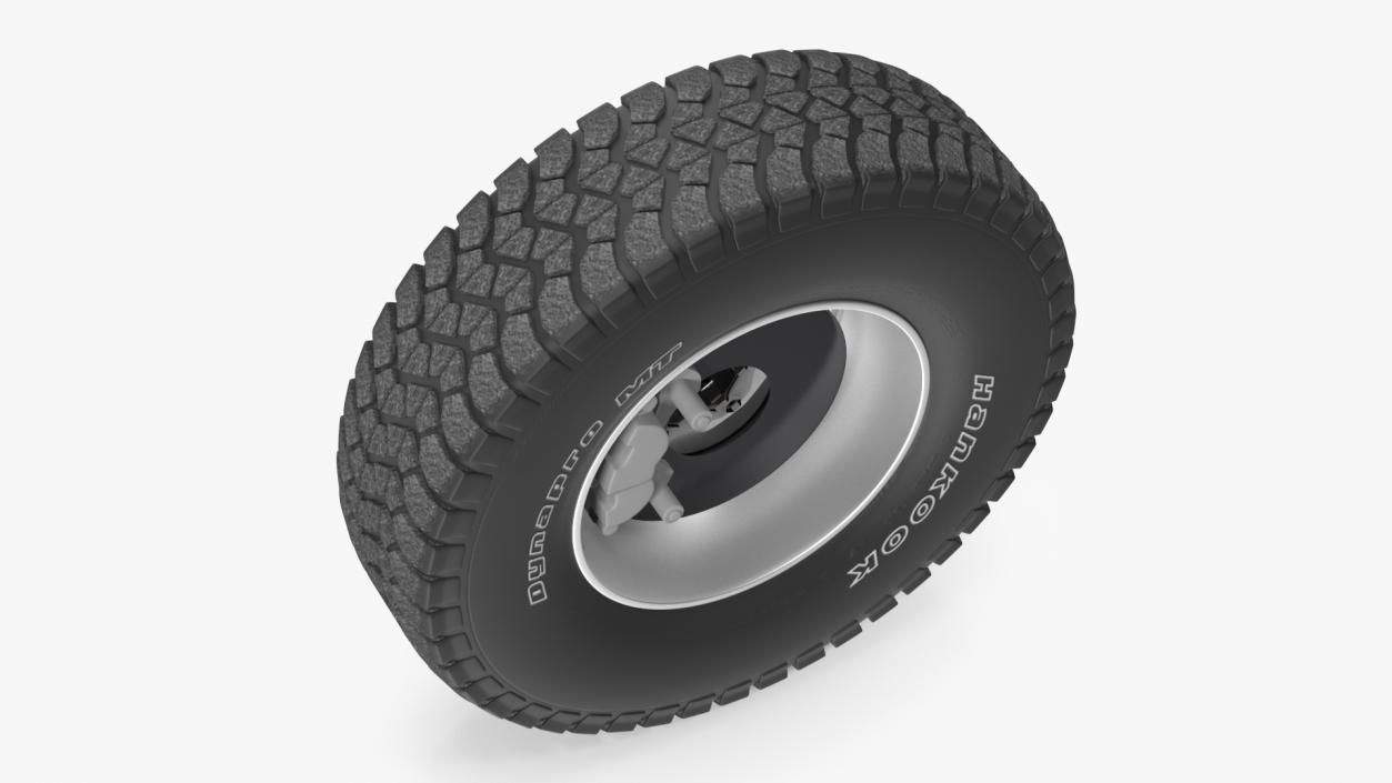 Hankook Dynapro MT Wheel 3D model