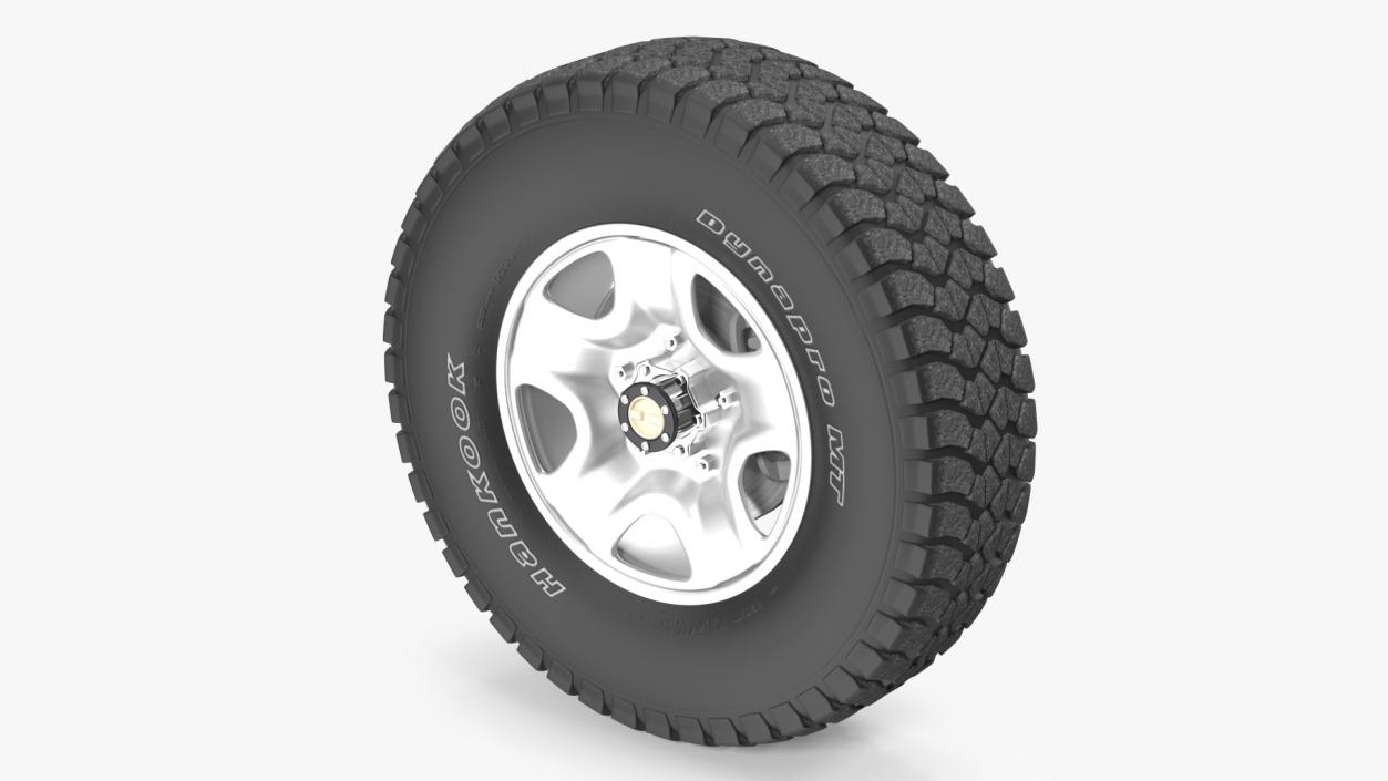 Hankook Dynapro MT Wheel 3D model