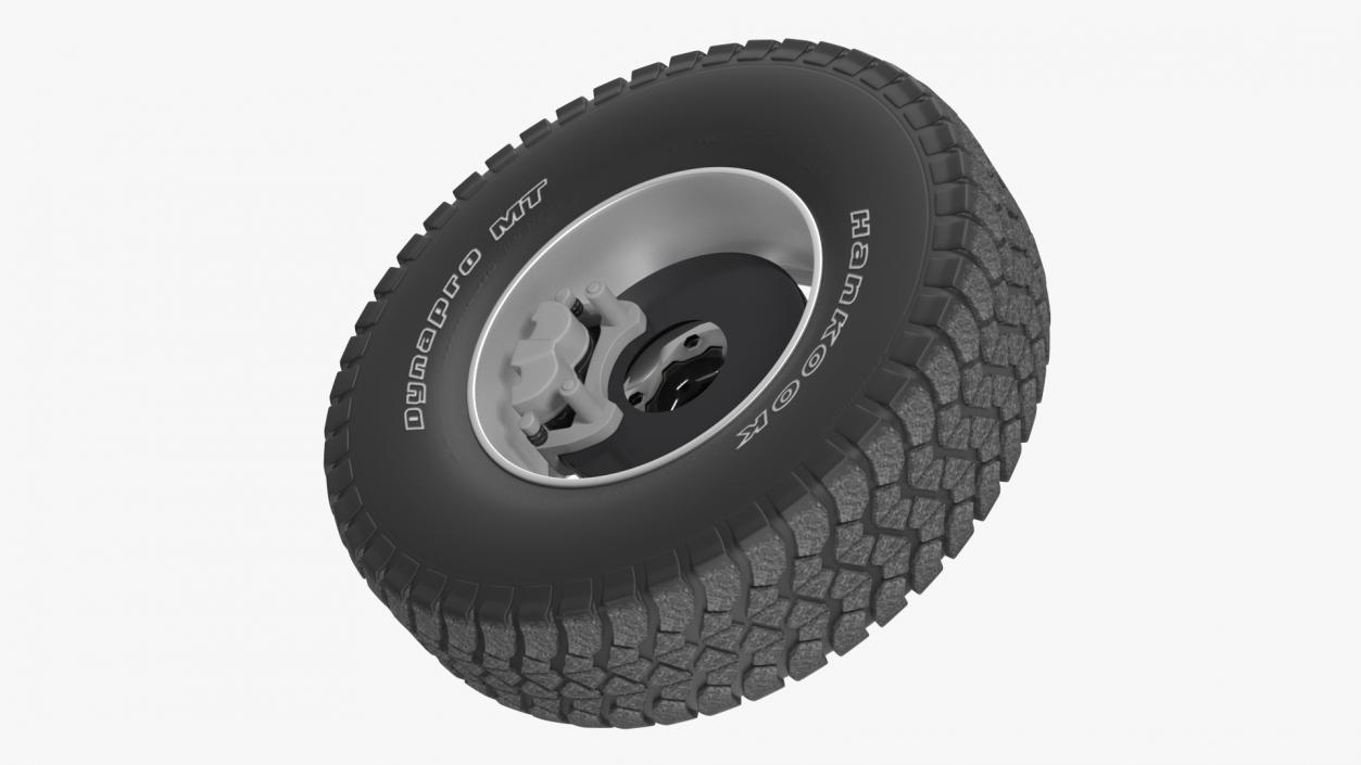 Hankook Dynapro MT Wheel 3D model