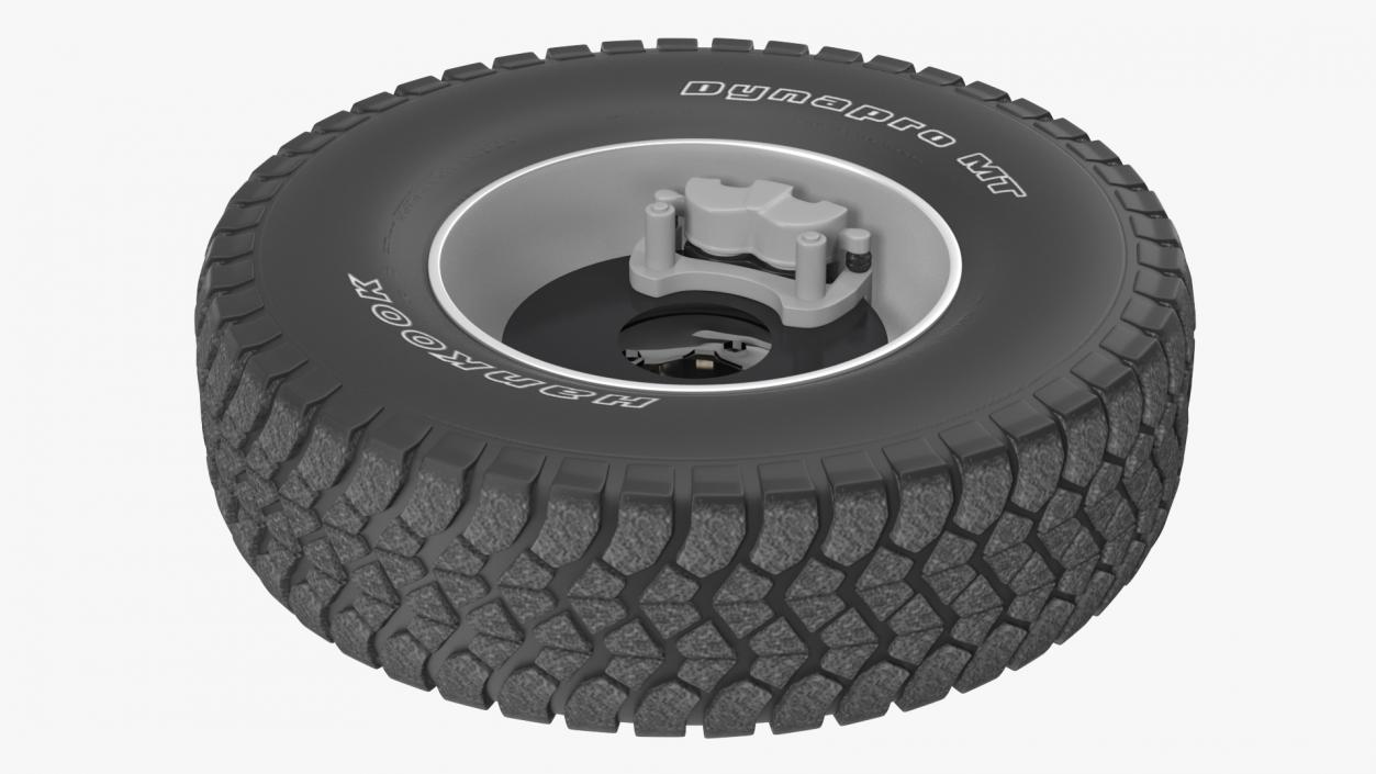 Hankook Dynapro MT Wheel 3D model