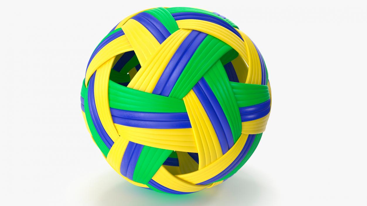 Sepak Takraw Thai Rattan Sport Kickball 3D model