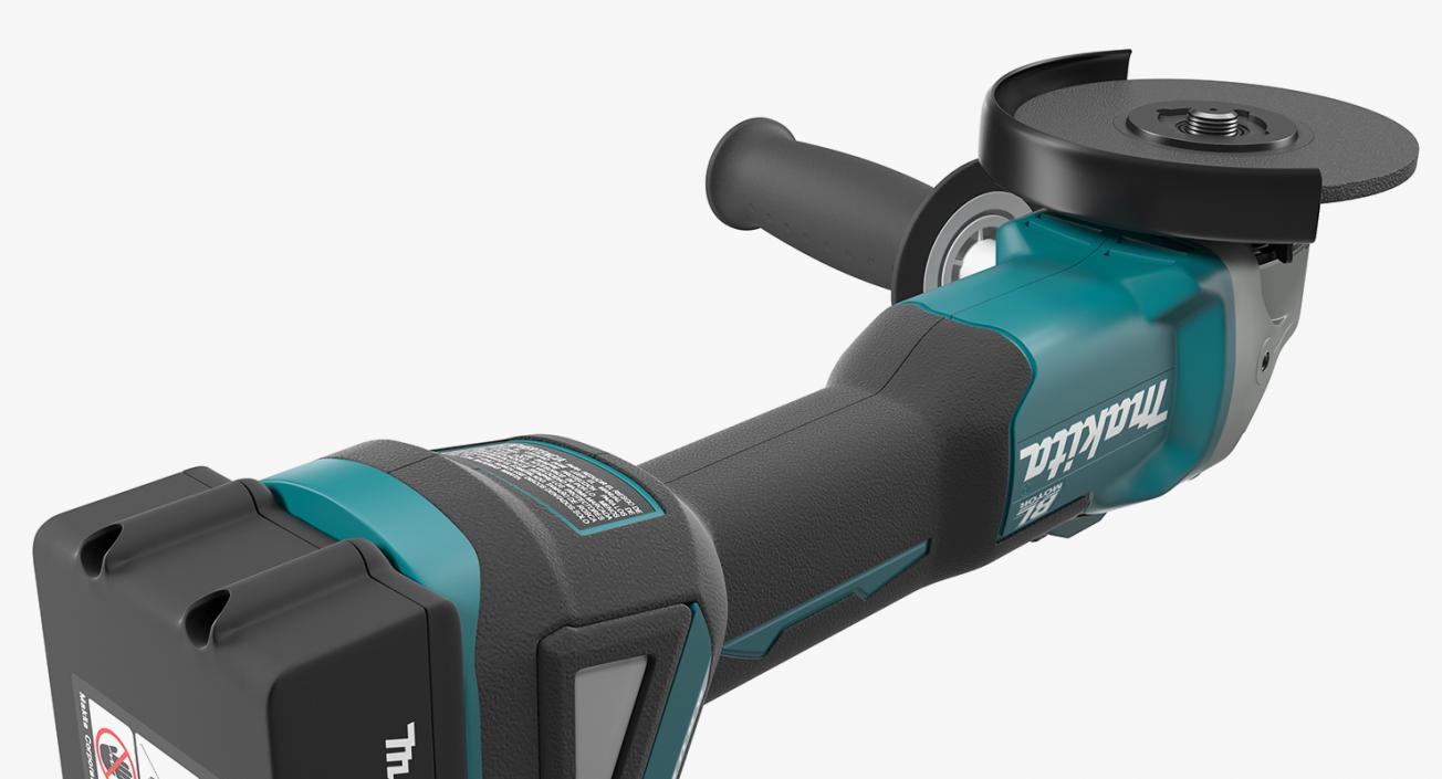 3D model Makita Angle Grinder