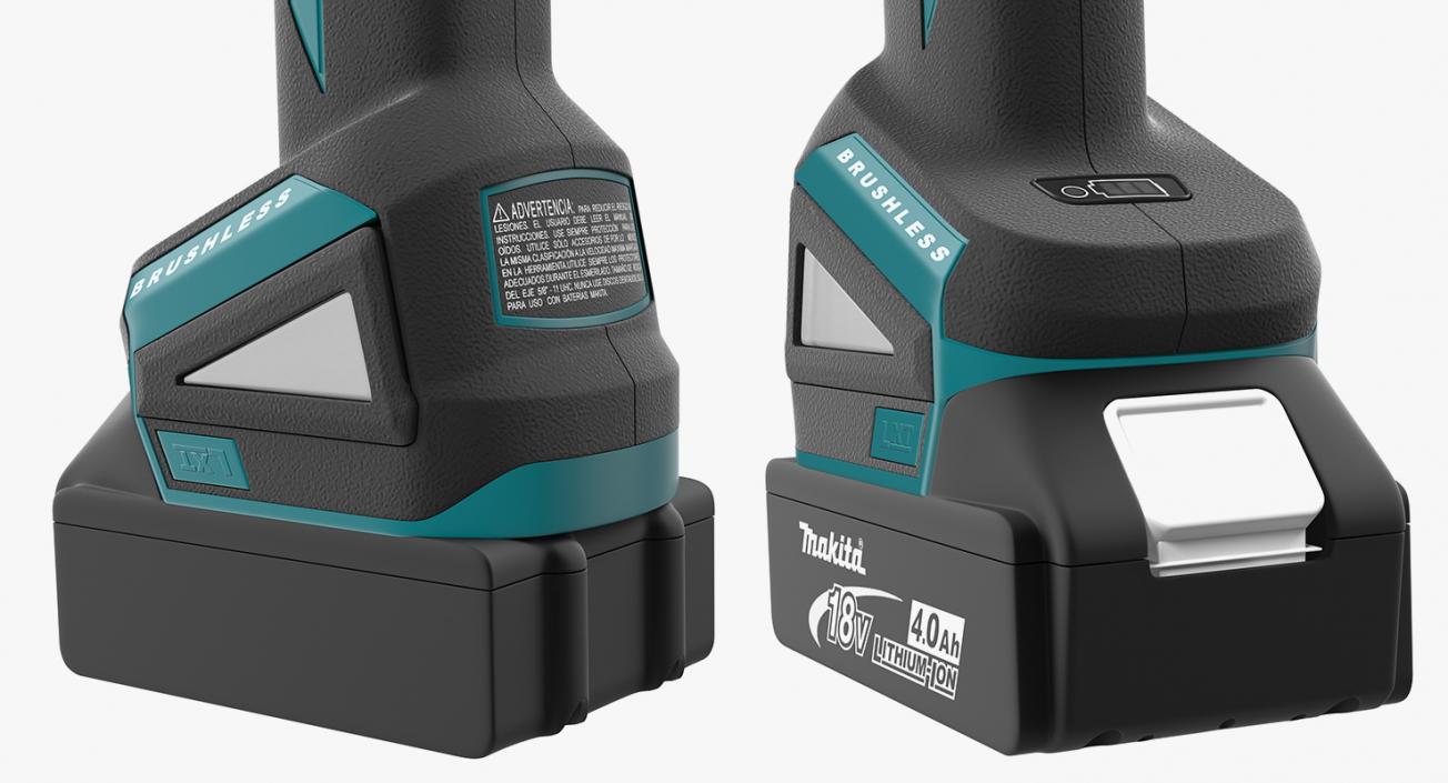 3D model Makita Angle Grinder