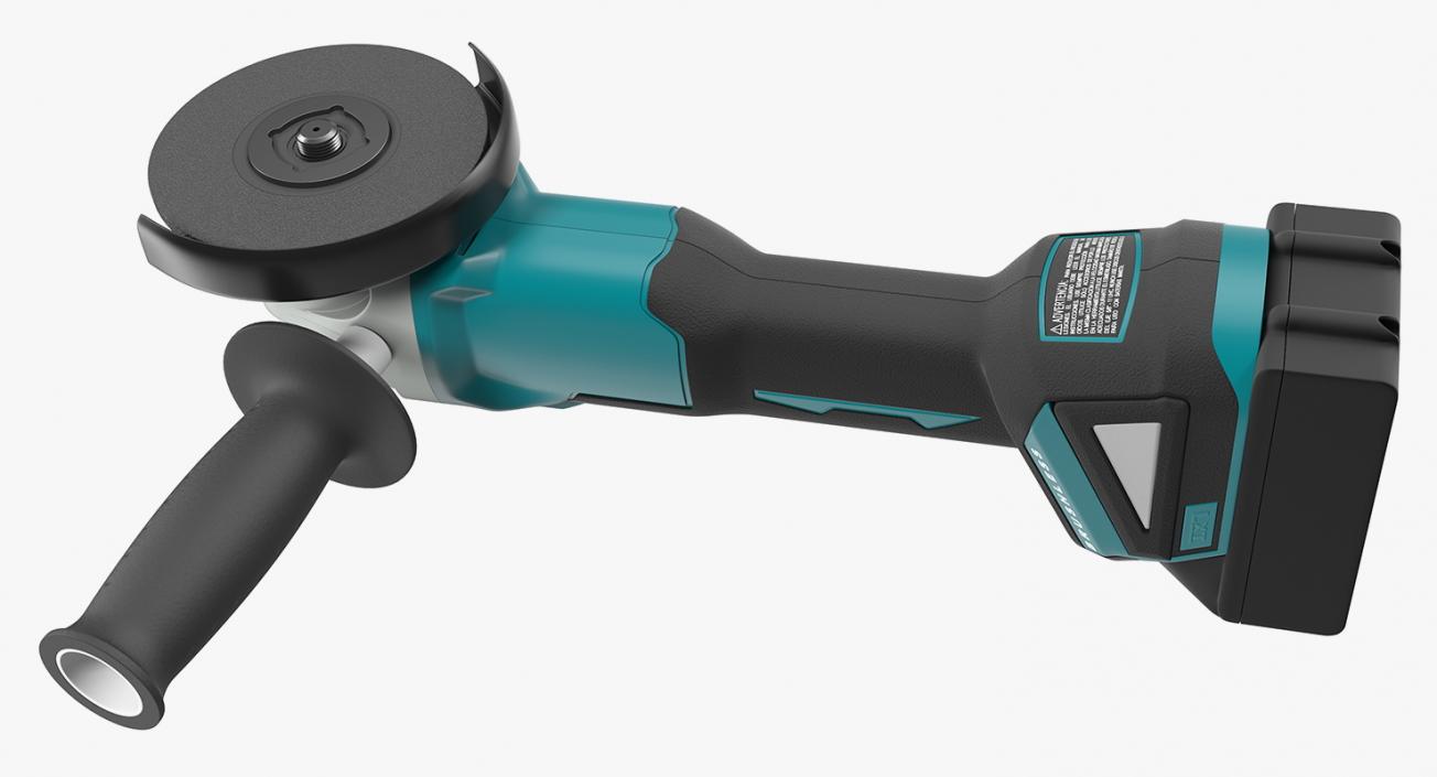 3D model Makita Angle Grinder