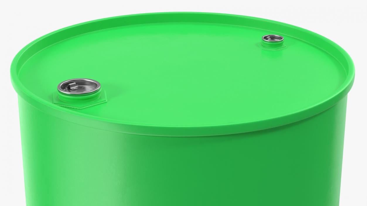 3D Biohazard Toxic Waste Barrel model