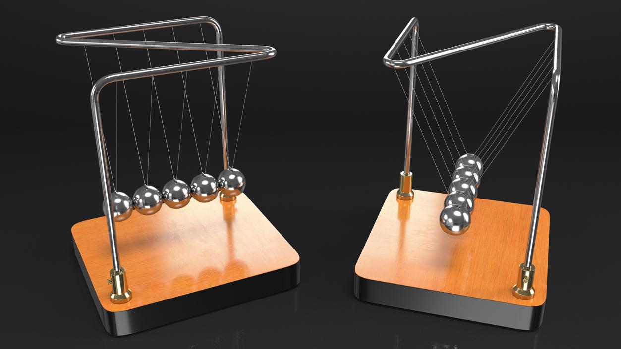 Newton Cradle Balance Balls 3D