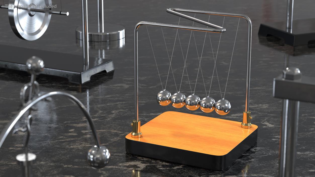 Newton Cradle Balance Balls 3D