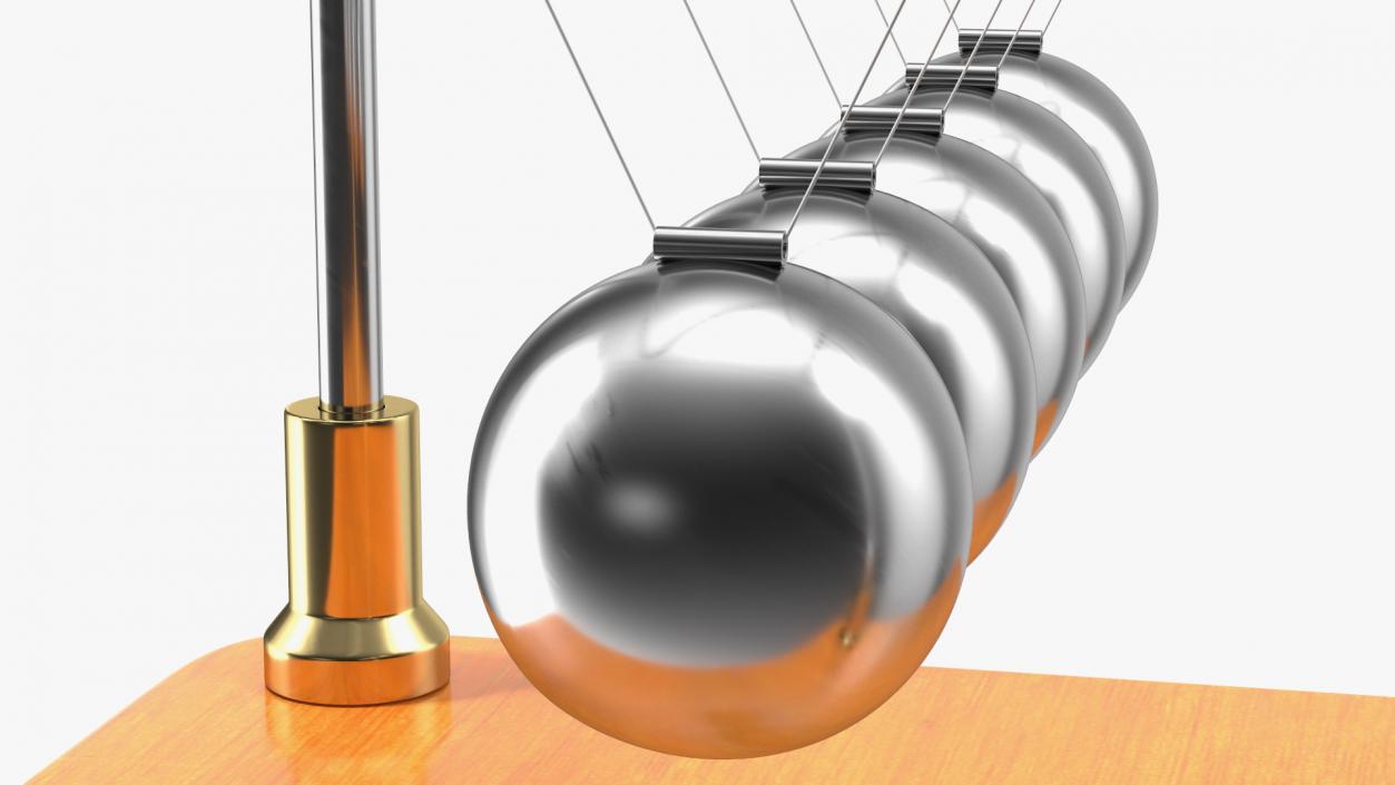 Newton Cradle Balance Balls 3D