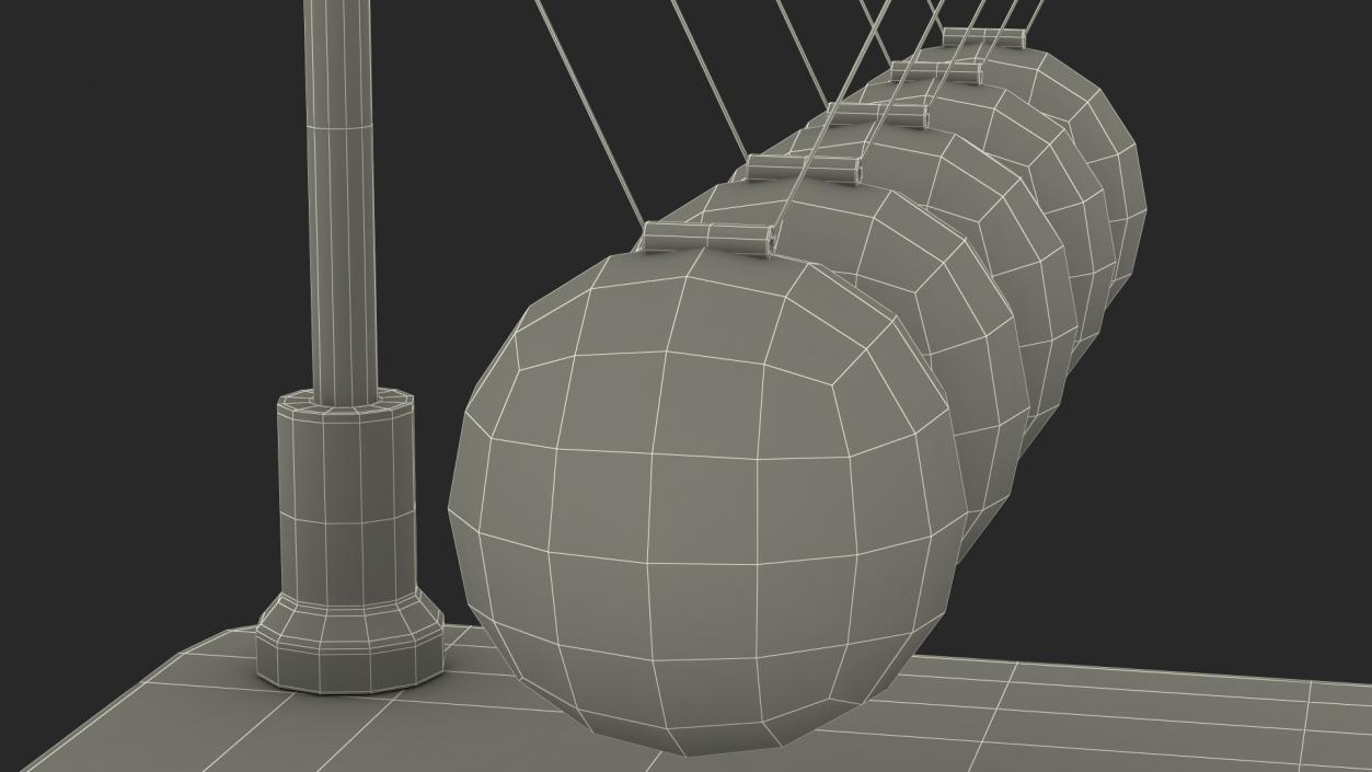 Newton Cradle Balance Balls 3D