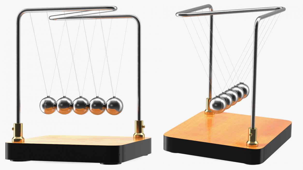 Newton Cradle Balance Balls 3D