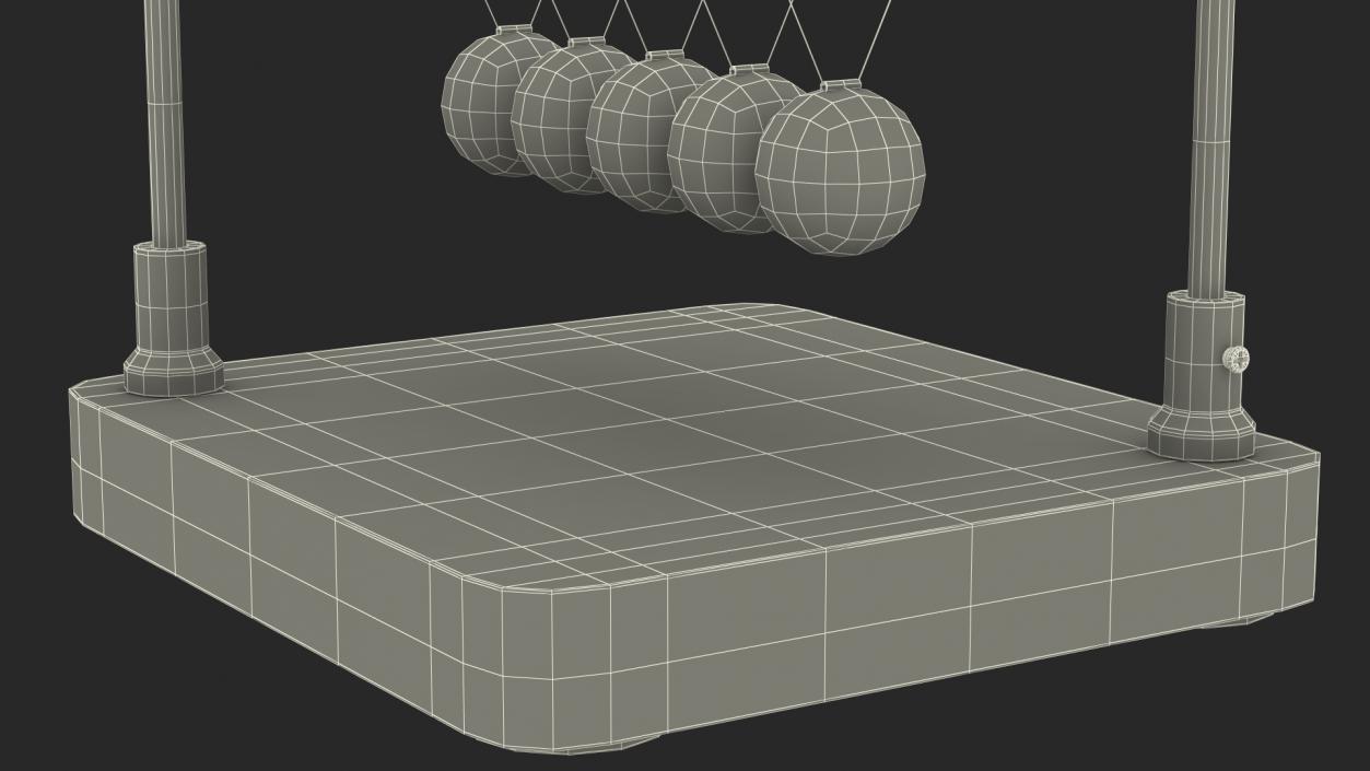 Newton Cradle Balance Balls 3D