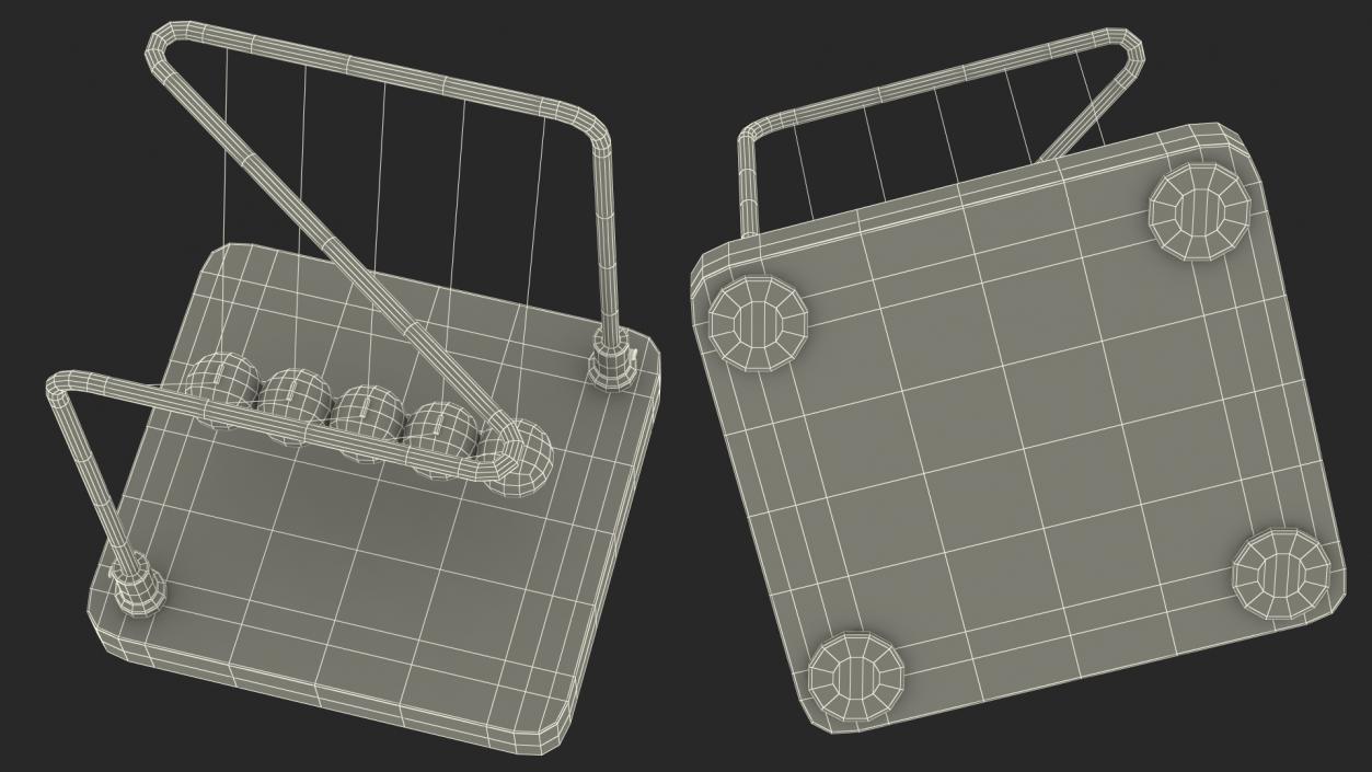 Newton Cradle Balance Balls 3D