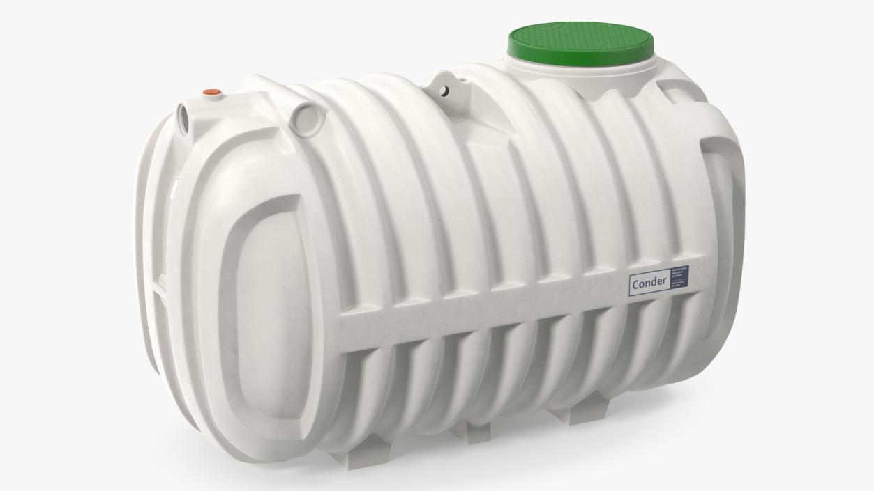 3D Conder HDPE Septic Tank model