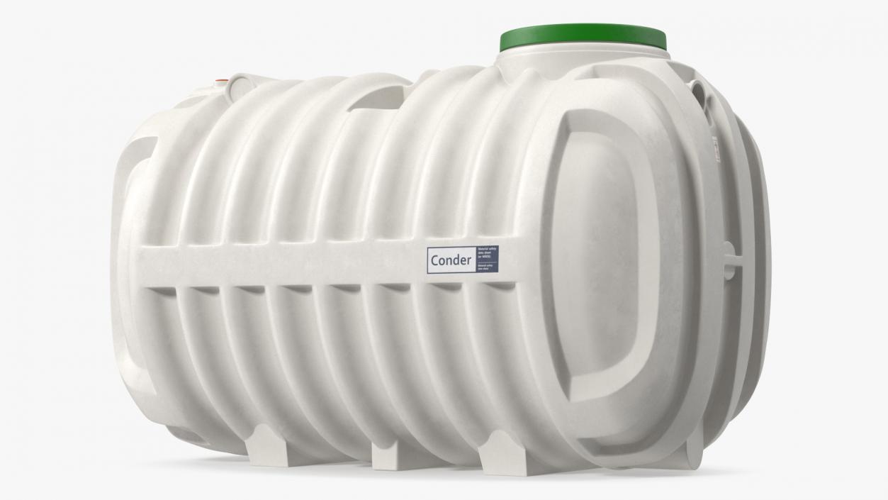 3D Conder HDPE Septic Tank model