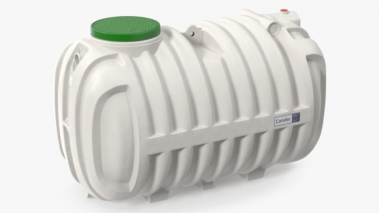 3D Conder HDPE Septic Tank model