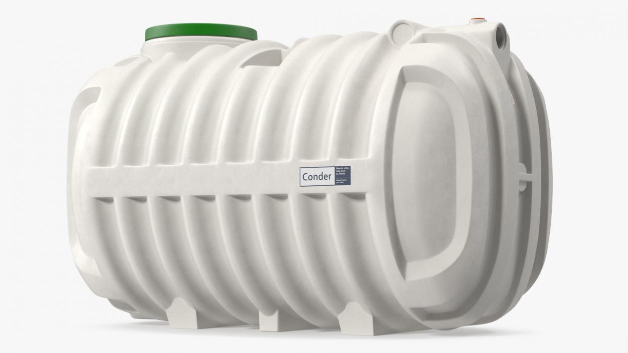 3D Conder HDPE Septic Tank model