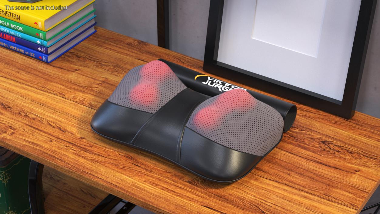 3D Viktor Jurgen Massage Pillow Open model