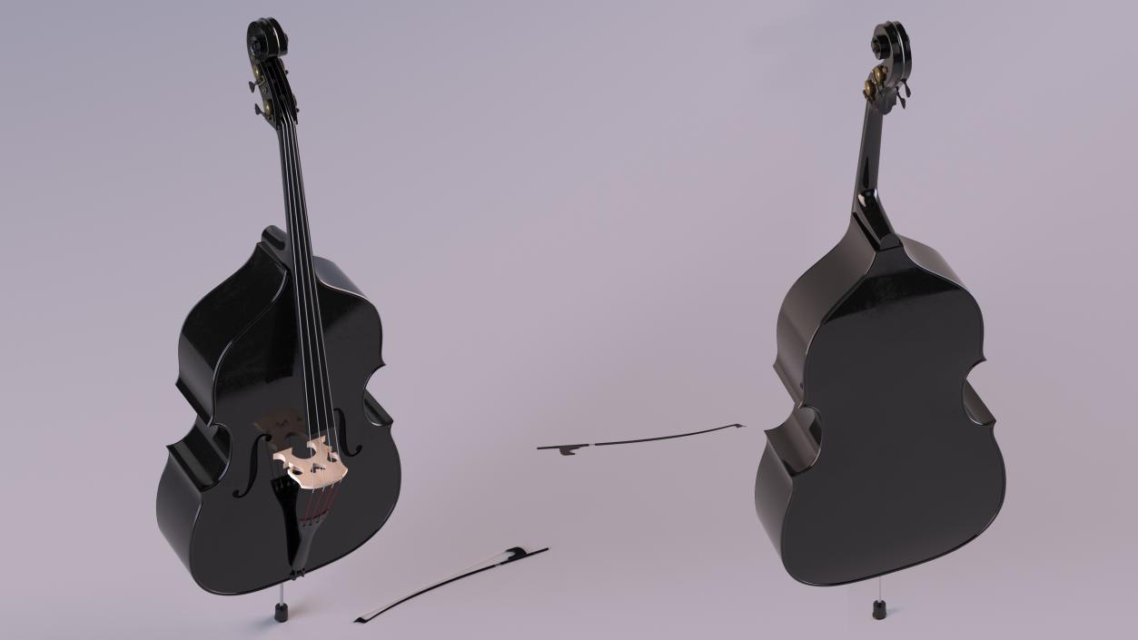 Double-Bass Black 3D