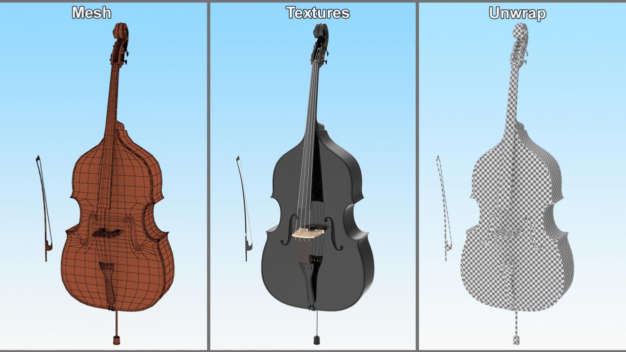 Double-Bass Black 3D