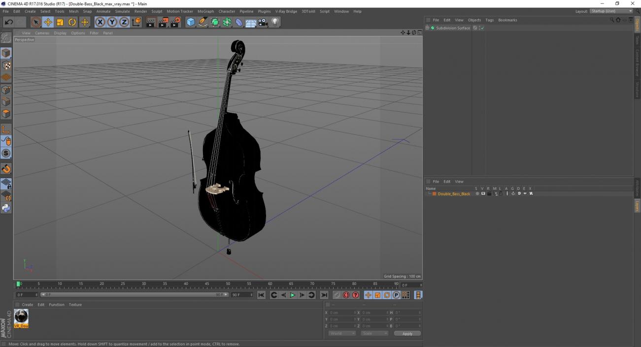 Double-Bass Black 3D