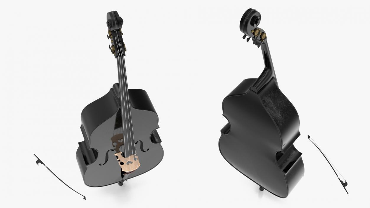 Double-Bass Black 3D