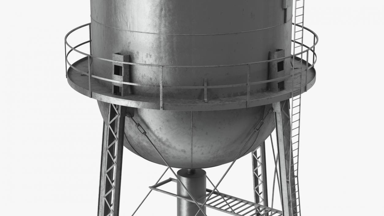 3D model Old Water Tower