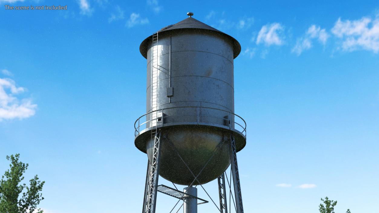 3D model Old Water Tower