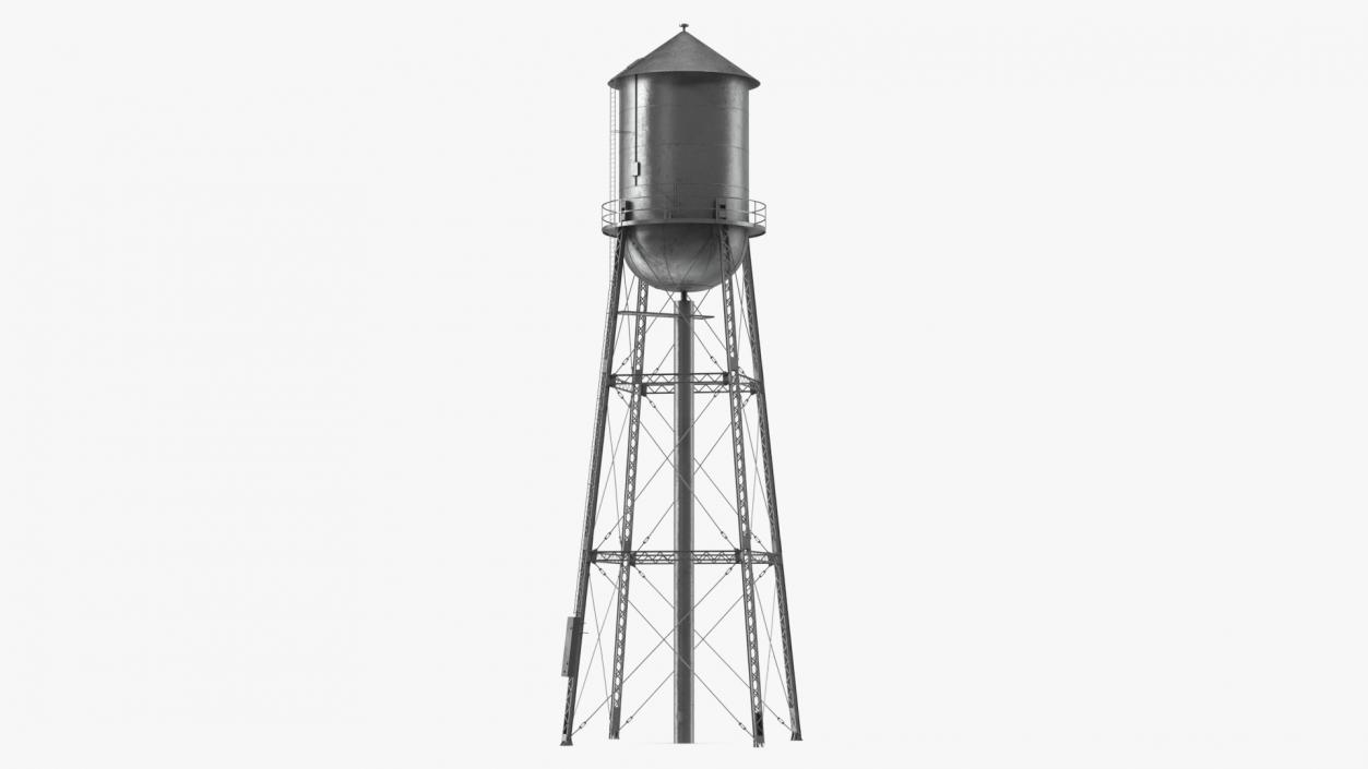 3D model Old Water Tower