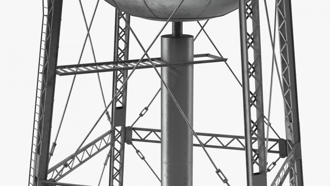 3D model Old Water Tower