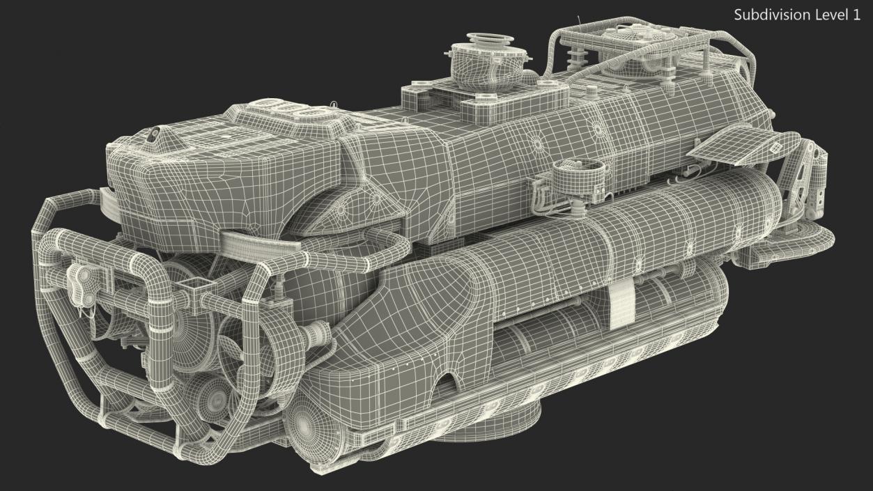 Submarine Rescue Vehicle 3D model