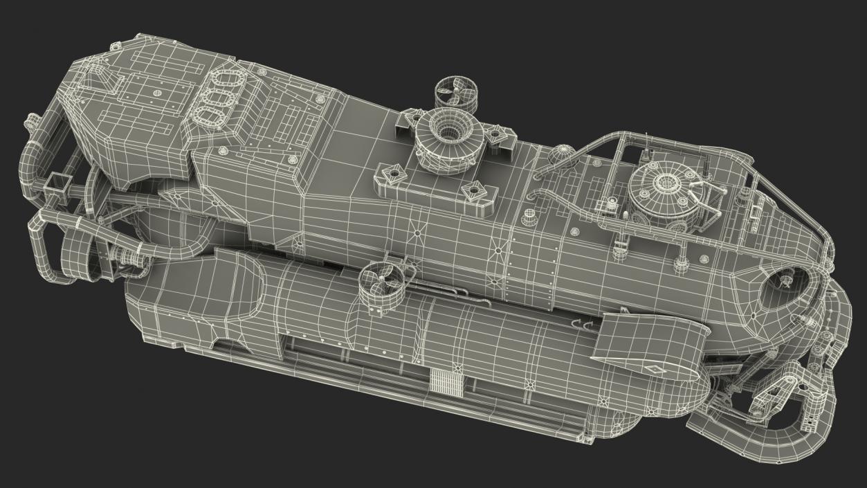 Submarine Rescue Vehicle 3D model