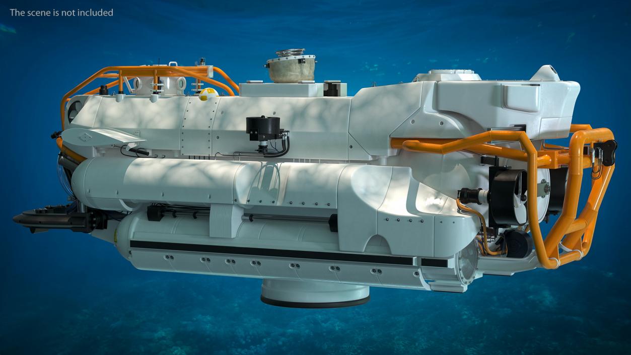 Submarine Rescue Vehicle 3D model