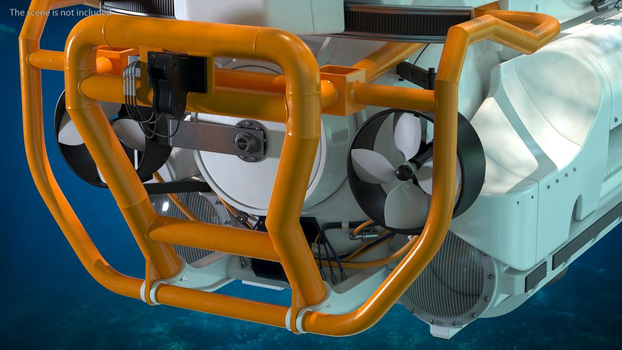 Submarine Rescue Vehicle 3D model