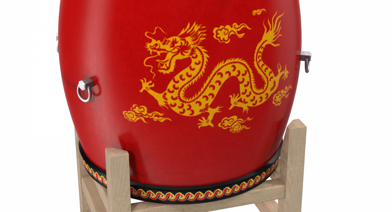 Chinese Drum 3D